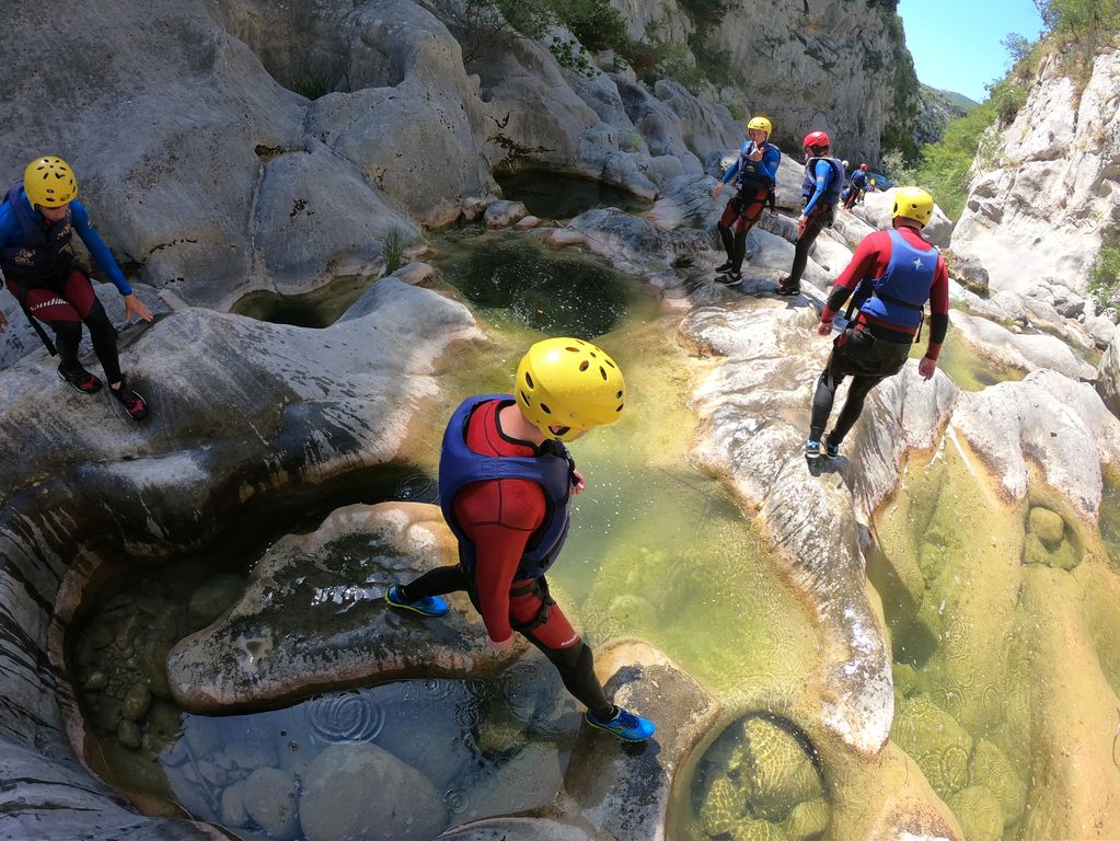 Canyoning Kroatië Actief Hostel 17